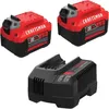 CRAFTSMAN V20 Battery 2-Pack with Charger (CMCB204-2CK)