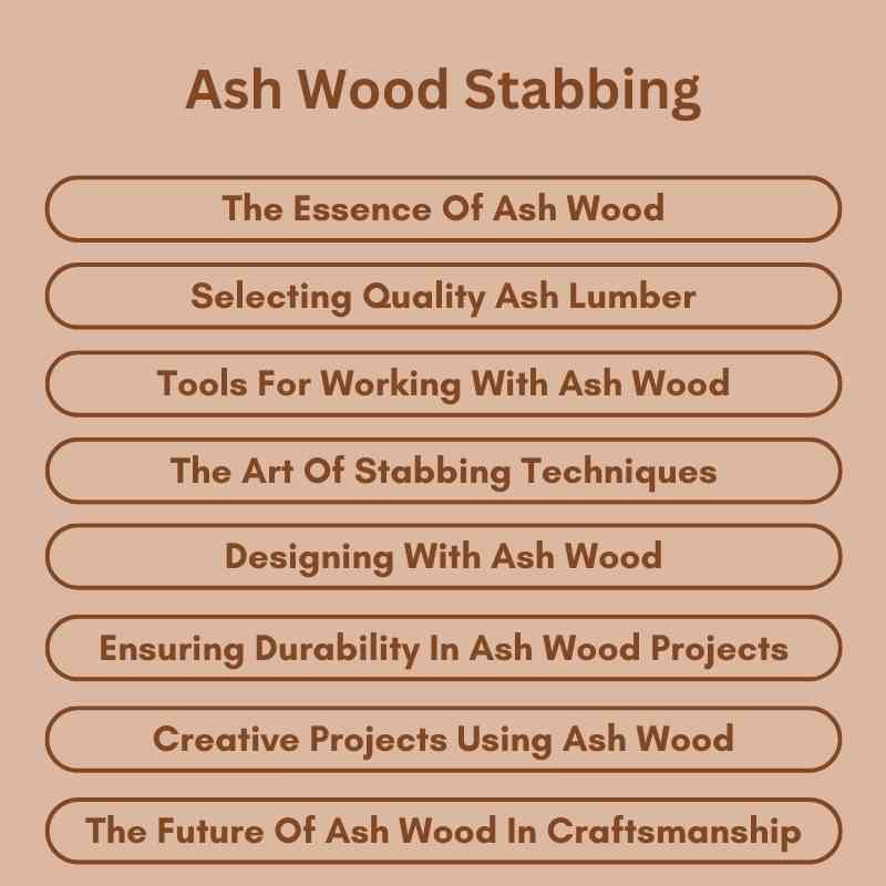 Ash Wood Stabbing