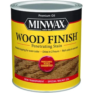 Minwax Wood Finish Stain, Special Walnut, 1 Quart