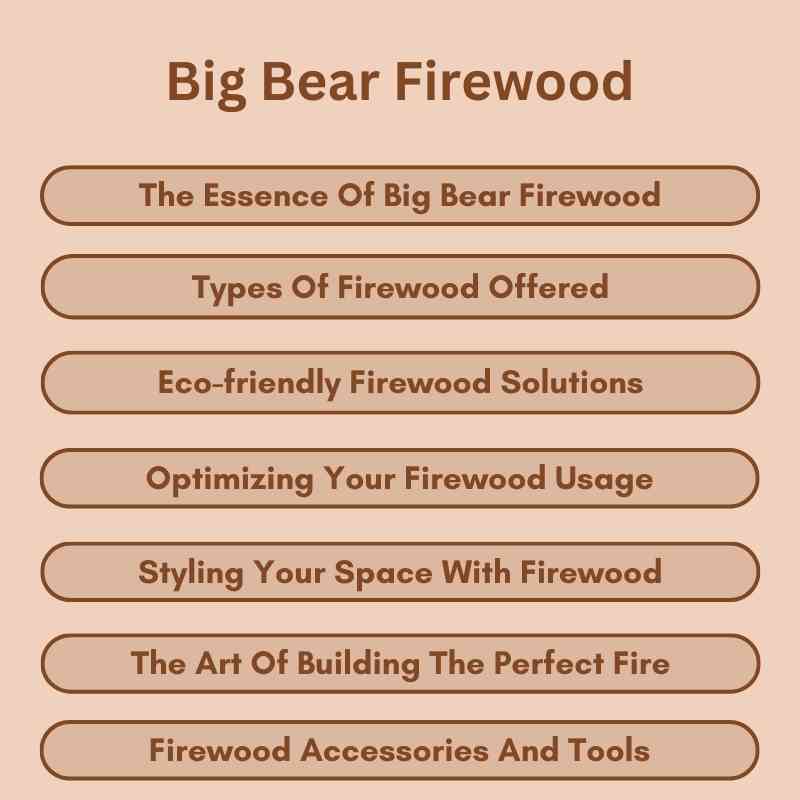 Big Bear Firewood