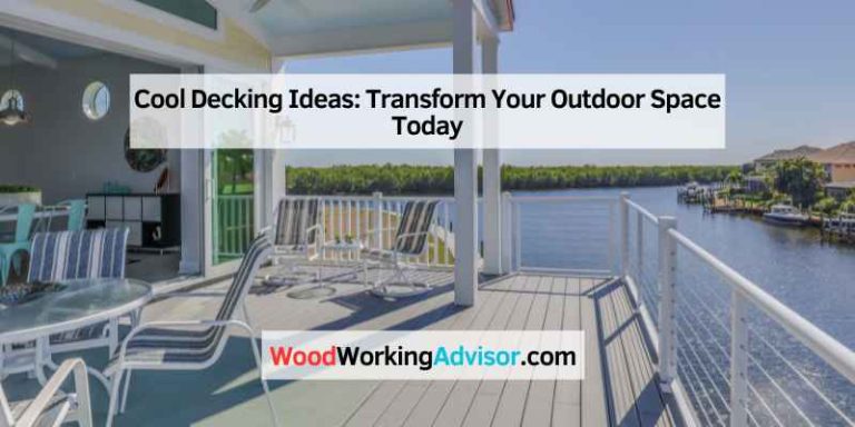 Cool Decking Ideas