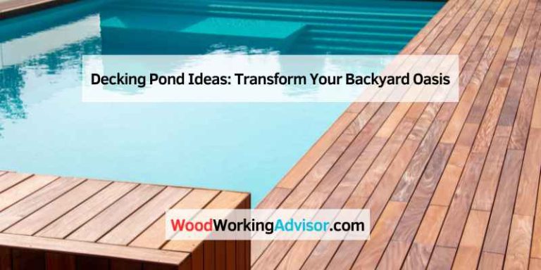 Decking Pond Ideas