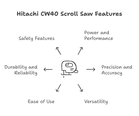 Hitachi Cw40 Scroll Saw