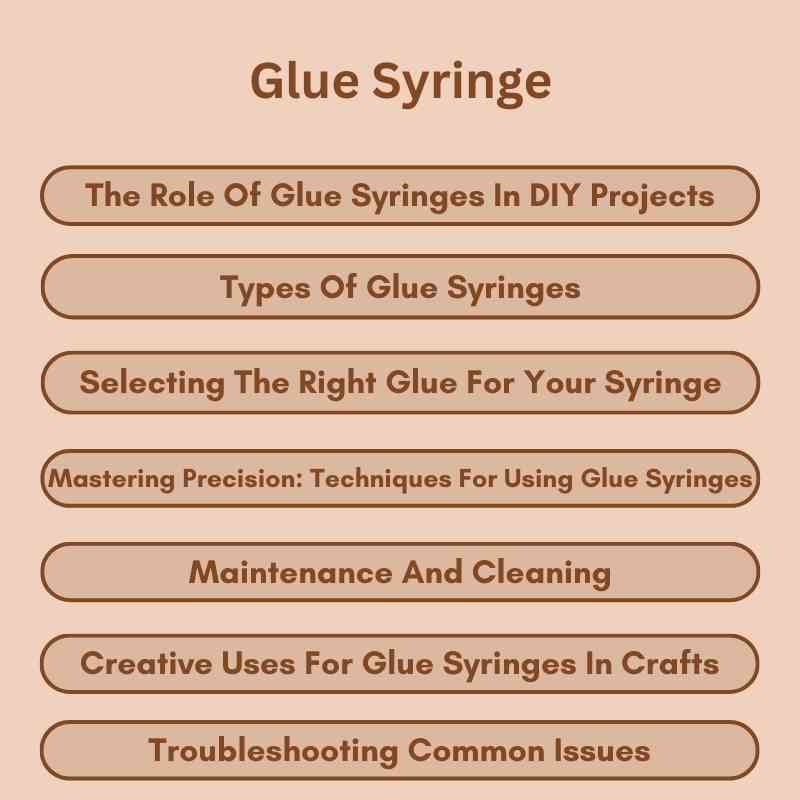 Glue Syringe
