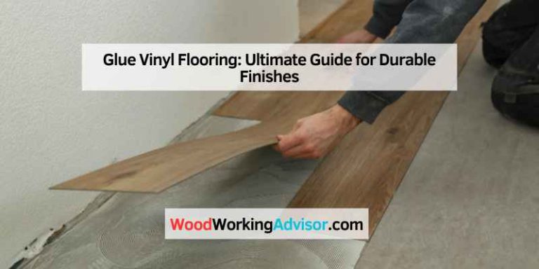 Glue Vinyl Flooring