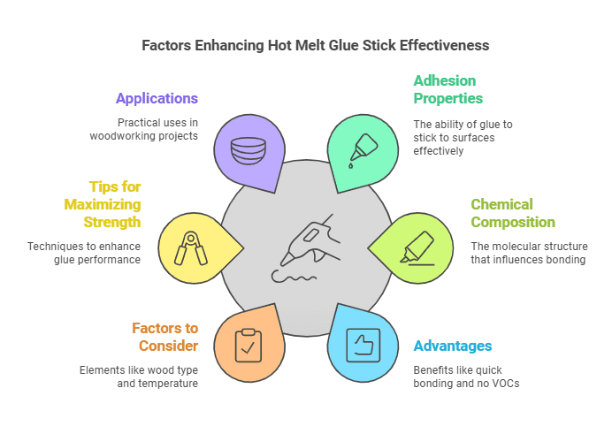 Hot Melt Glue Sticks for Wood 