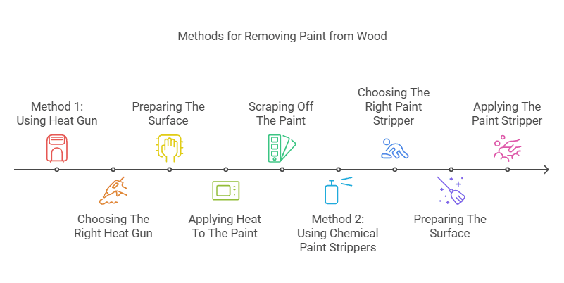 How To Easily Remove Paint From Wood Without Sanding