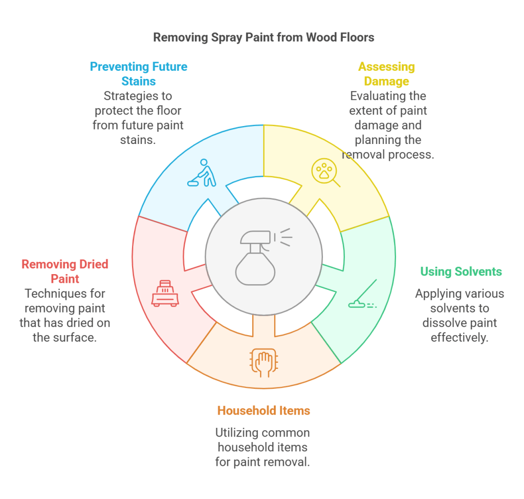 How to Remove Spray Paint from Wood Floor