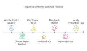 How to Repair Scratched Laminate Flooring