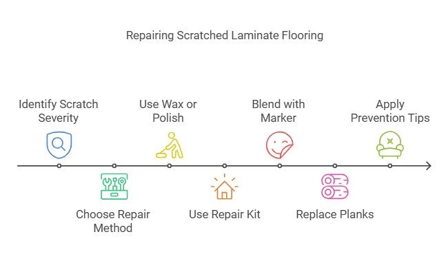 How to Repair Scratched Laminate Flooring