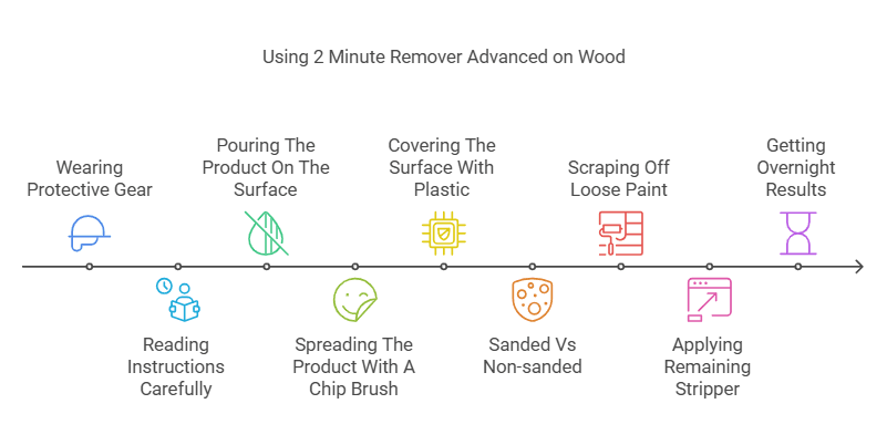How to Use 2 Minute Remover Advanced on Wood