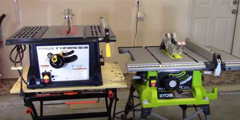 Left Tilt Table Saw Guide