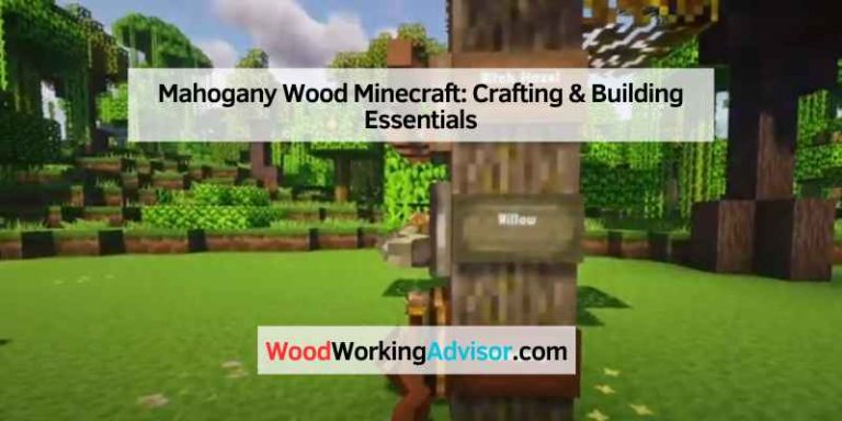 Mahogany Wood Minecraft