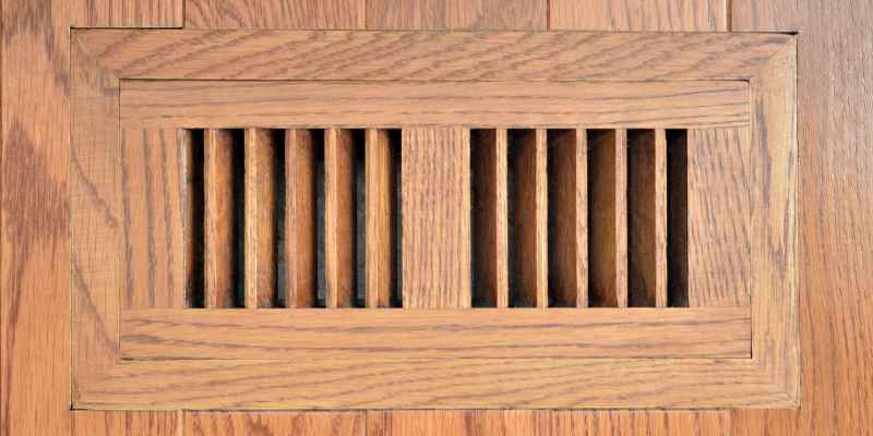 Mahogany Wood Vent Cover