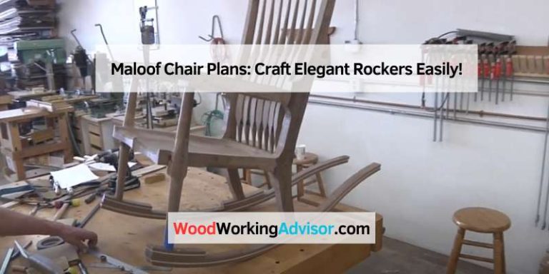 Maloof Chair Plans