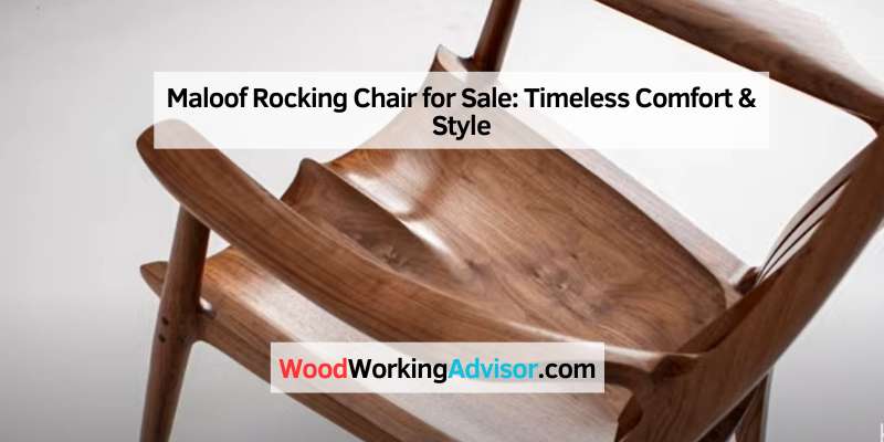 Maloof Rocking Chair for Sale