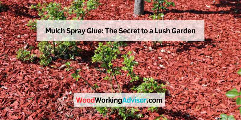 Mulch Spray Glue