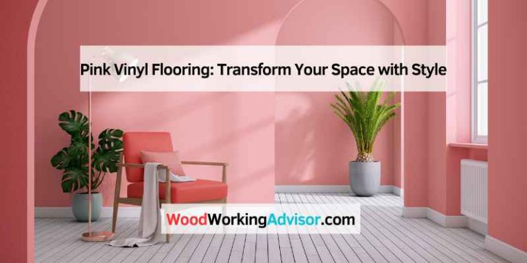 Pink Vinyl Flooring