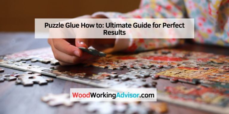 Puzzle Glue How to