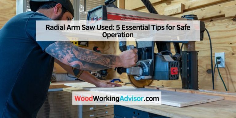 Radial Arm Saw Used