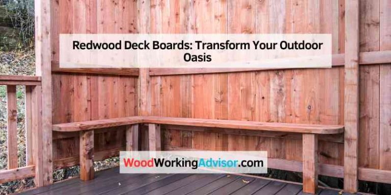 Redwood Deck Boards
