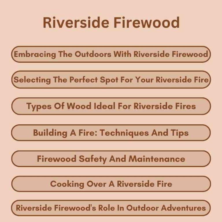 Riverside Firewood: Ignite Warmth and Adventure Outdoors