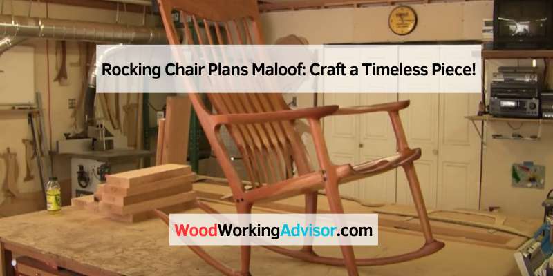 Rocking Chair Plans Maloof