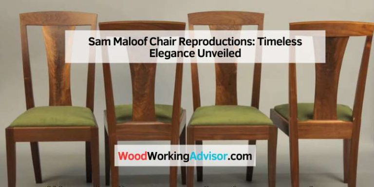 Sam Maloof Chair Reproductions