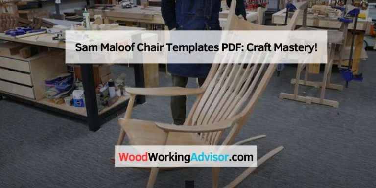 Sam Maloof Chair Templates PDF