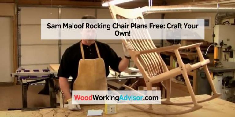 Sam Maloof Rocking Chair Plans Free