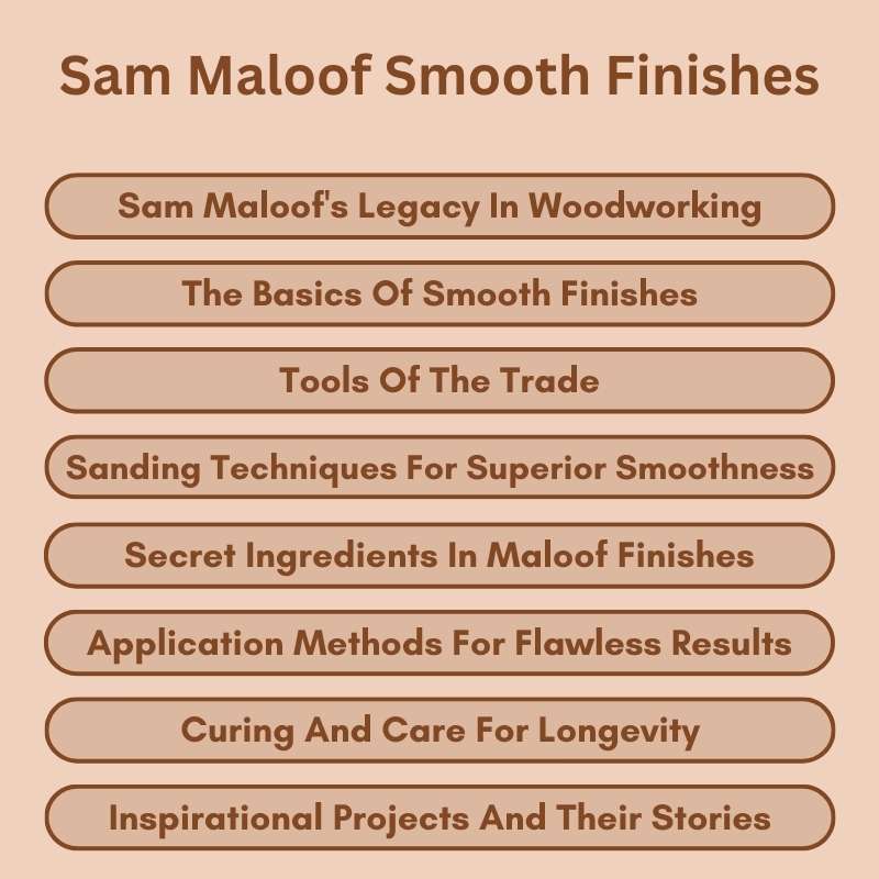 Sam Maloof Smooth Finishes: Secrets to Silky Woodwork