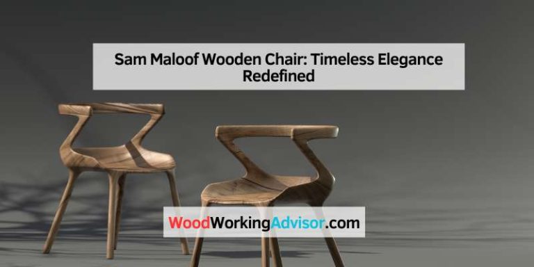 Sam Maloof Wooden Chair