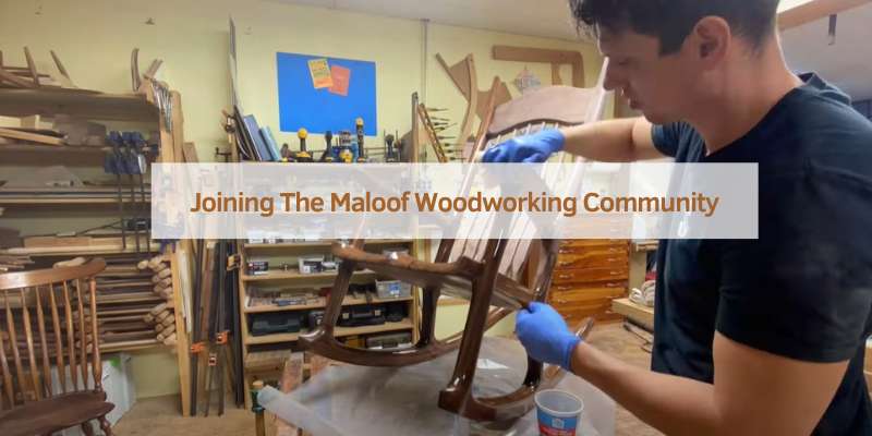 Joining The Maloof Woodworking Community