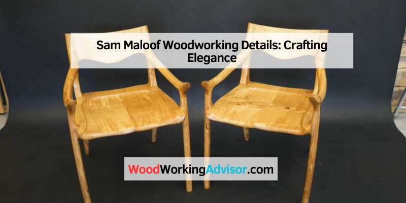 Sam Maloof Woodworking Details