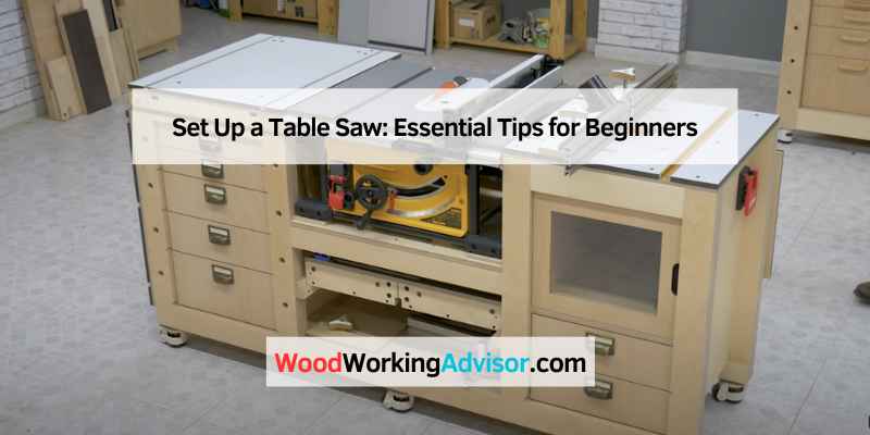Set Up a Table Saw