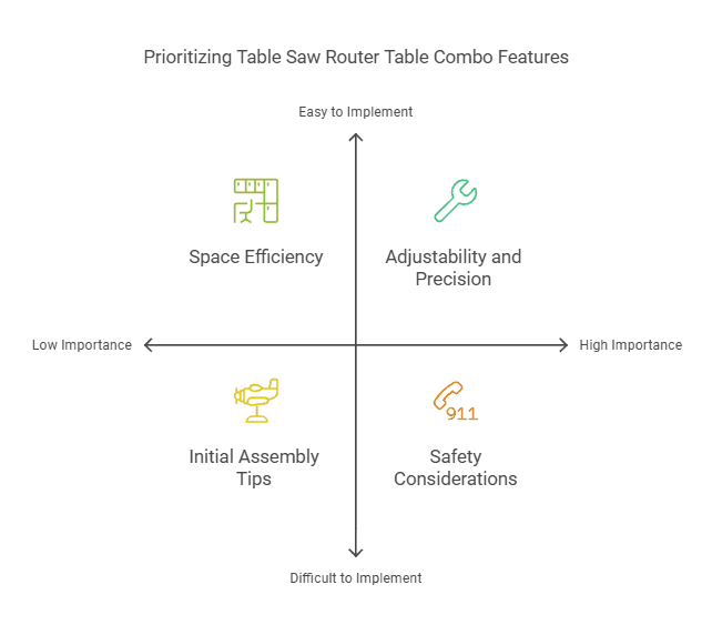 Table Saw Router Table Combo