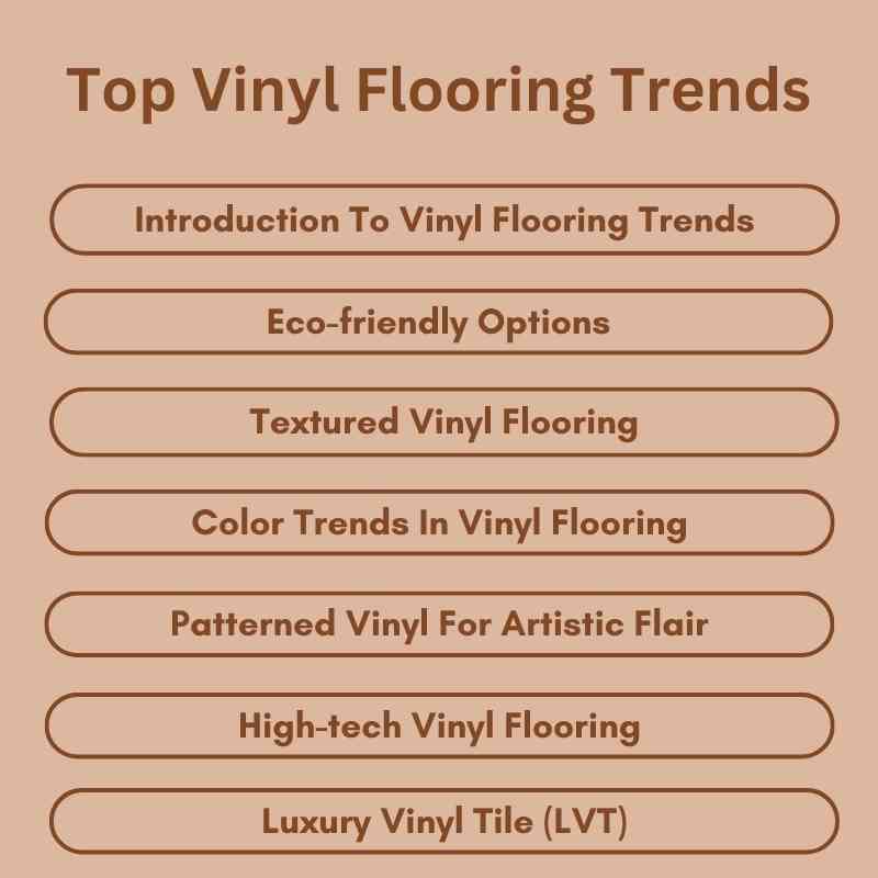 Top Vinyl Flooring Trends