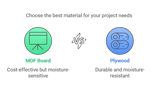 Disadvantages of MDF Board
