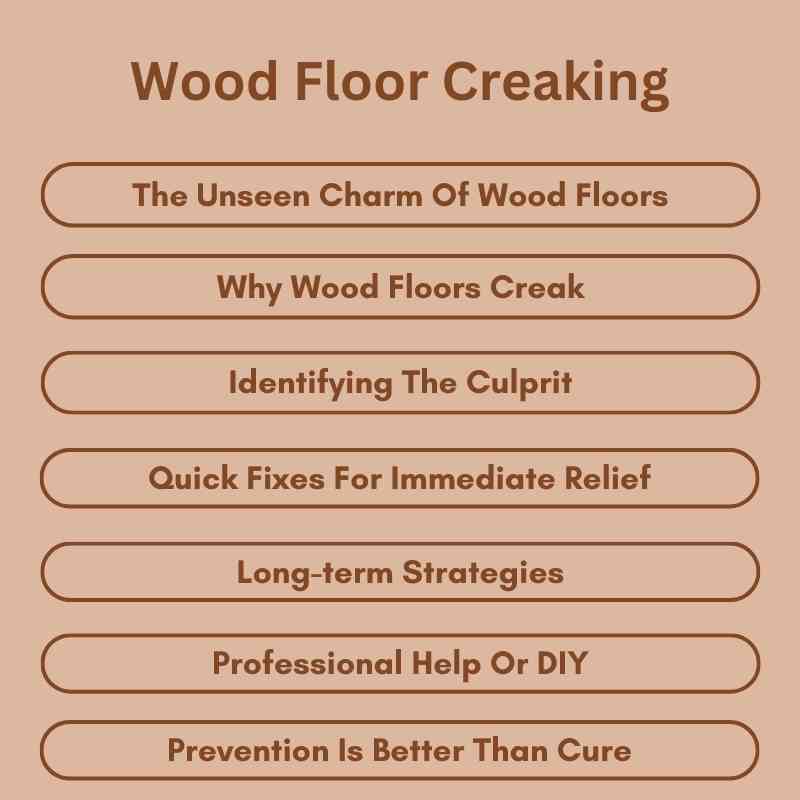 Wood Floor Creaking