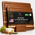 Acacia Wood Cutting Board Set of 2 acacia wood cutting board