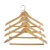 Proman Products Kascade Wooden Hangers (50-Pack) thumbnail Proman Products Kascade Wooden Hangers (50-Pack) thumbnail