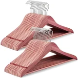 TOPIA HANGER American Red Cedar Wooden Hangers (30-Pack) thumbnail TOPIA HANGER American Red Cedar Wooden Hangers (30-Pack) thumbnail
