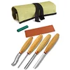 BeaverCraft wood carving gouge set used for sculpting curved chair seats
