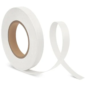 Roll of white iron-on melamine edge banding tape for laminated MDF edges