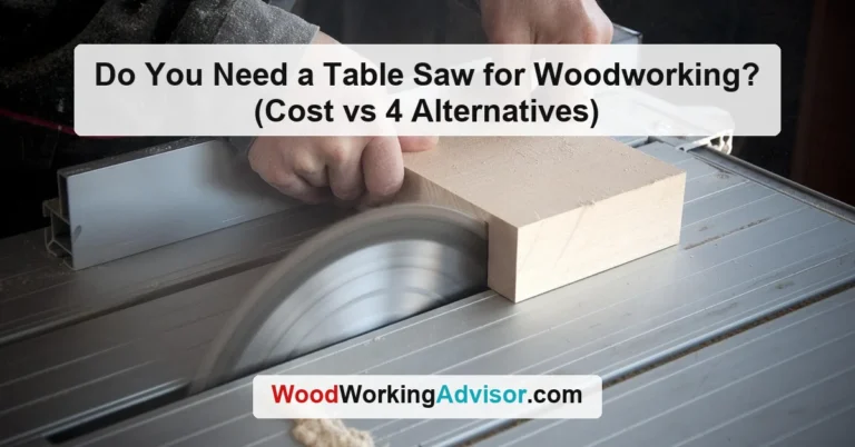 Do You Need a Table Saw for Woodworking? (Cost vs 4 Alternatives)