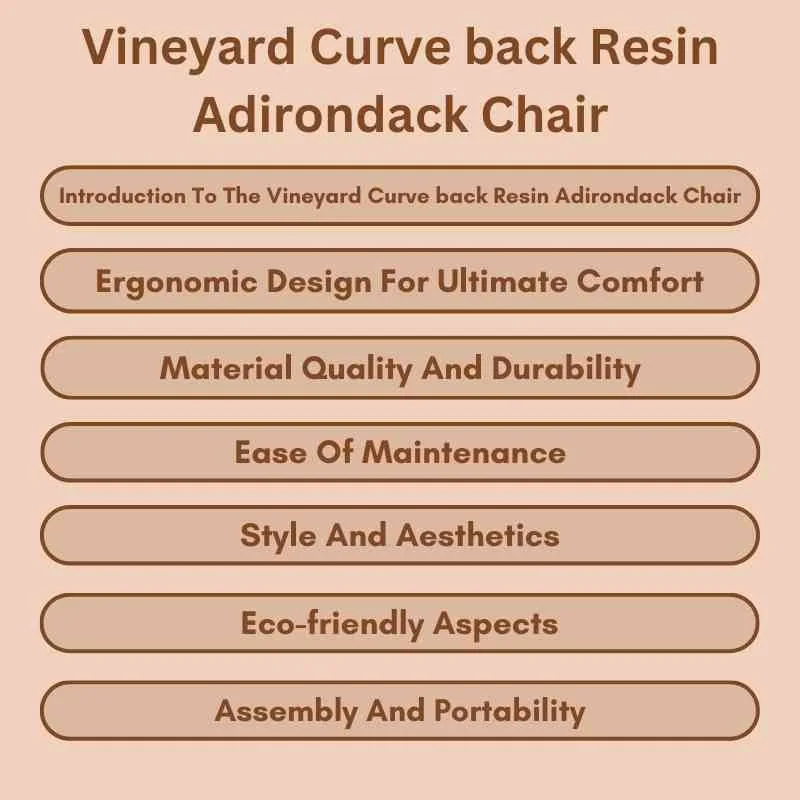 Curveback resin Adirondack chair on an outdoor patio