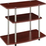 Convenience Concepts 3-tier cherry finish TV stand