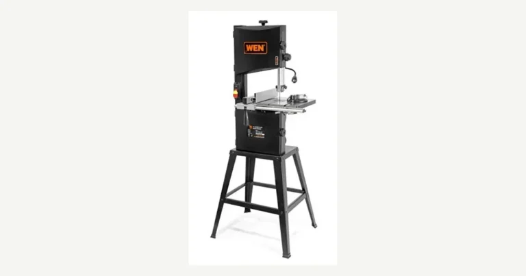 WEN 10-inch benchtop bandsaw with stand, a desktop-class bandsaw for woodworking