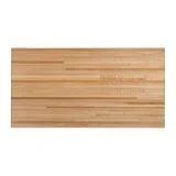 Hard maple butcher block desktop slab