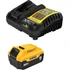 DEWALT DCB205C 20V MAX 5Ah battery and charger starter kit